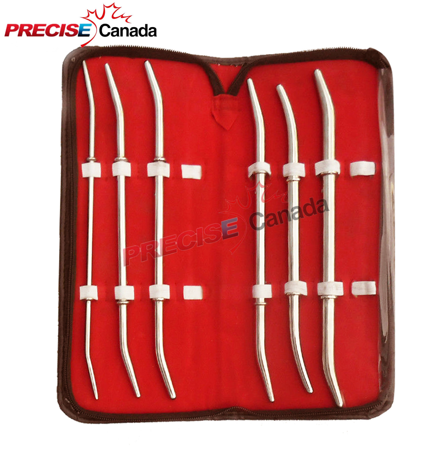SET OF 6 HANK UTERINE DILATOR SET