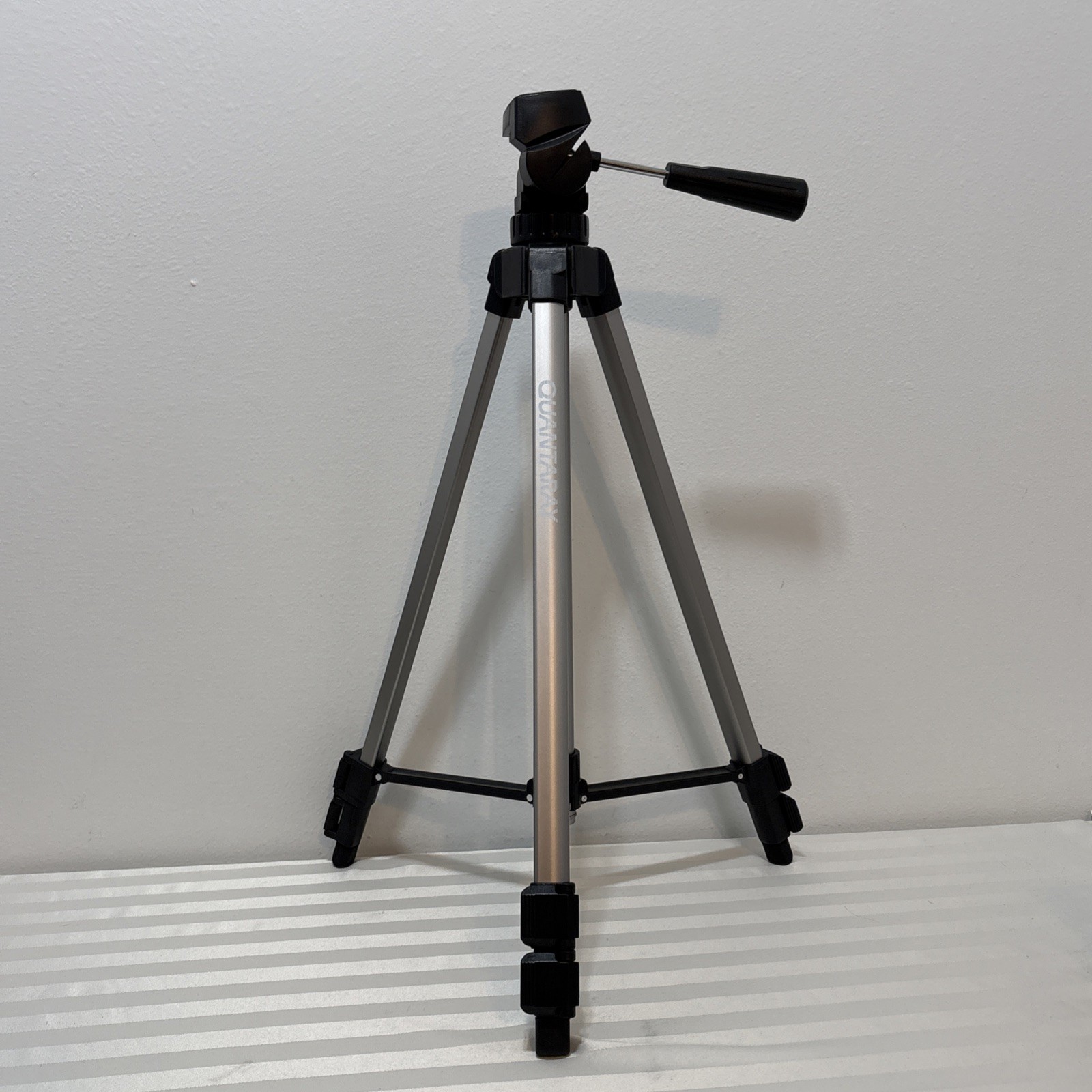 Quantaray Camera Tripod With Tilt Adjustable To 56” Height