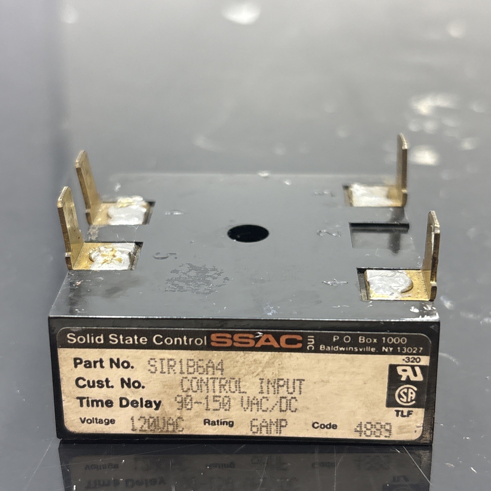 SSAC SOLID STATE RELAY SIR1B6A4