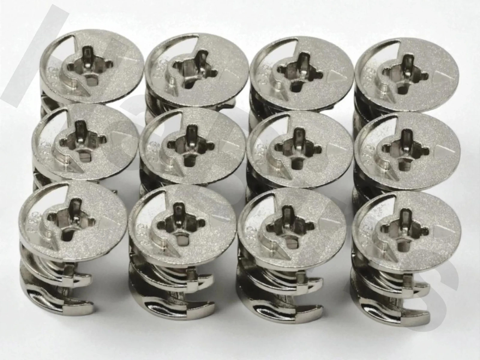 103430 X 10 IKEA Metal Cam Nuts Fixings Medium - 100% Genuine
