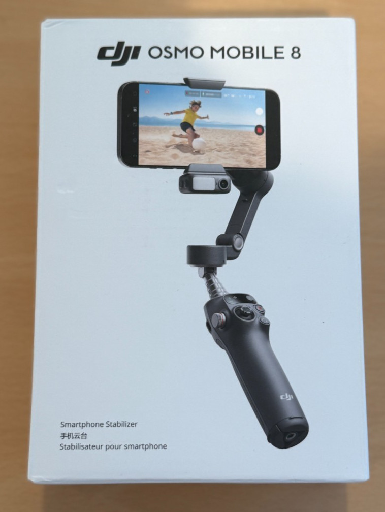 DJI Osmo Mobile 8 Advanced Tracking Combo Gimbal Stabilizer for Phone