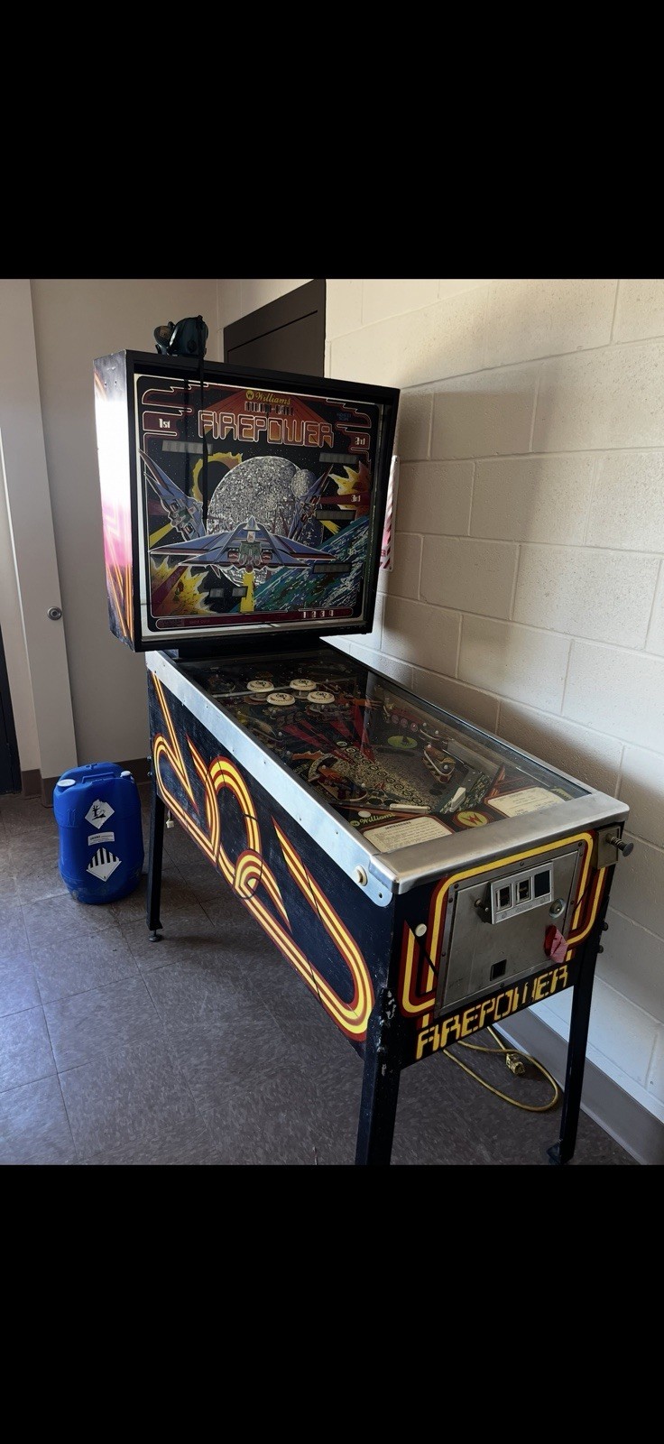 Williams Firepower Pinball Machine 1980 Original Arcade