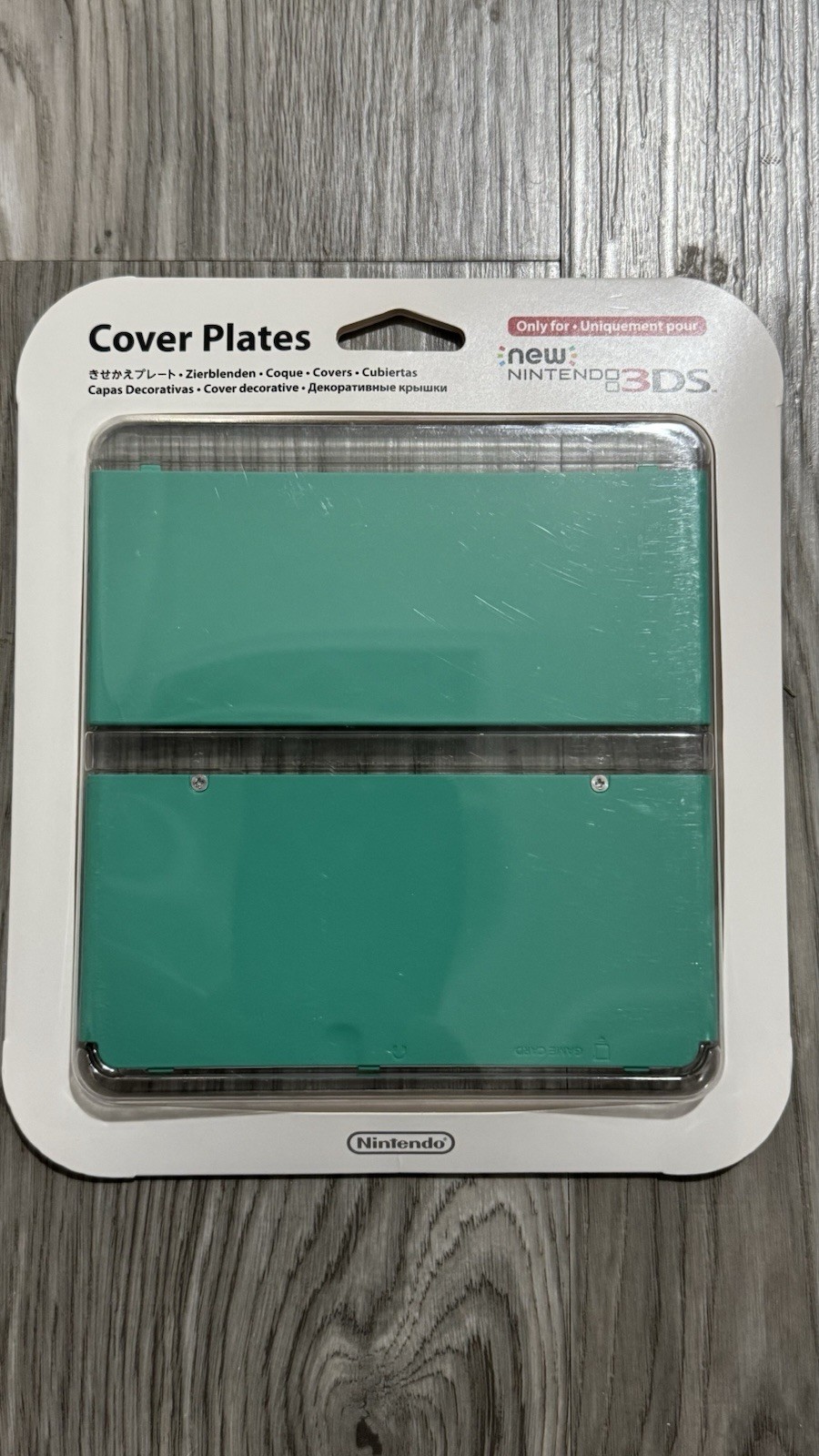 New Nintendo 3DS Kisekae Cover Plates No.036 - Turquoise