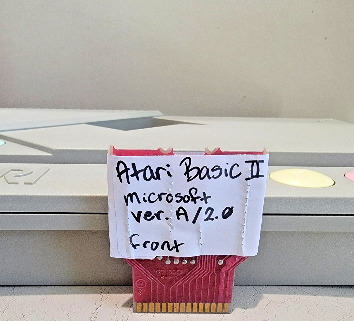 Atari Microsoft BASIC II; 400/800/XE; Cartridge No Case!
