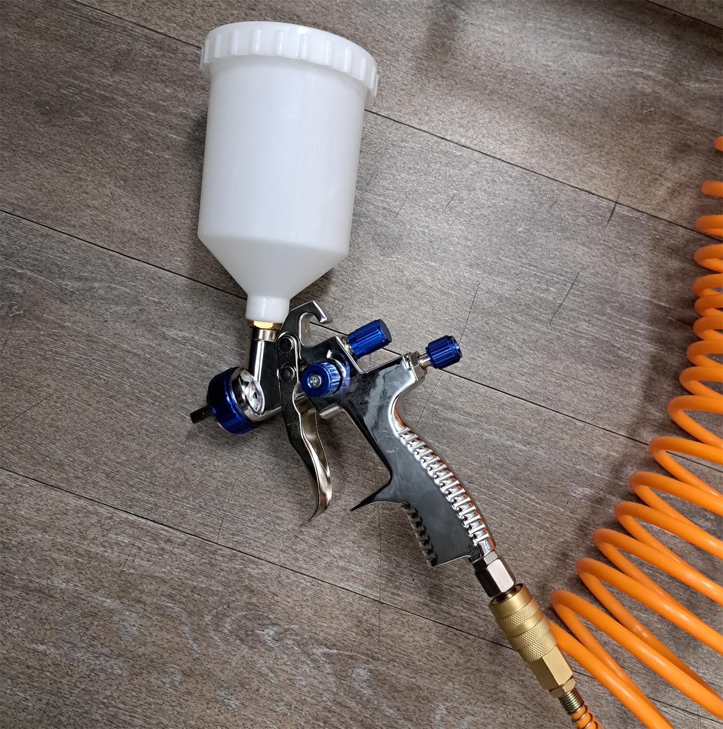 CAT-33000 LVLP Spray Gun with Gravity Feed Cup