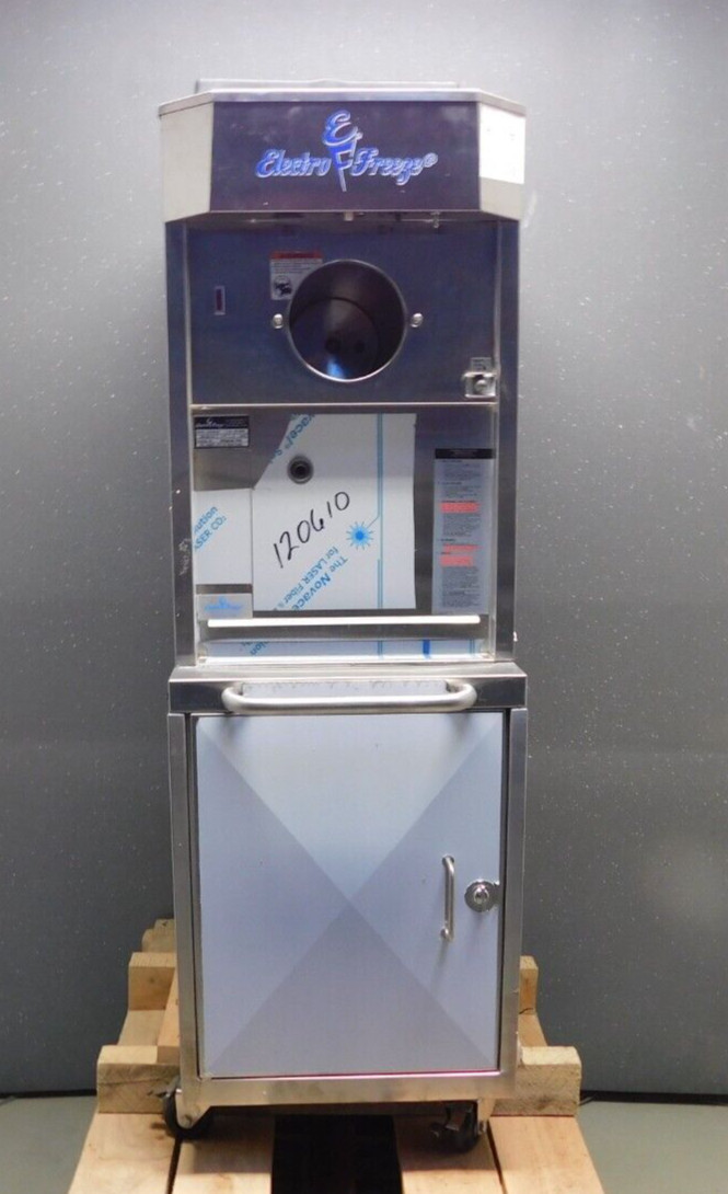 Electro Freeze CS700 Gravity Fed Shake Freezer Milkshake Machine w/ Cart