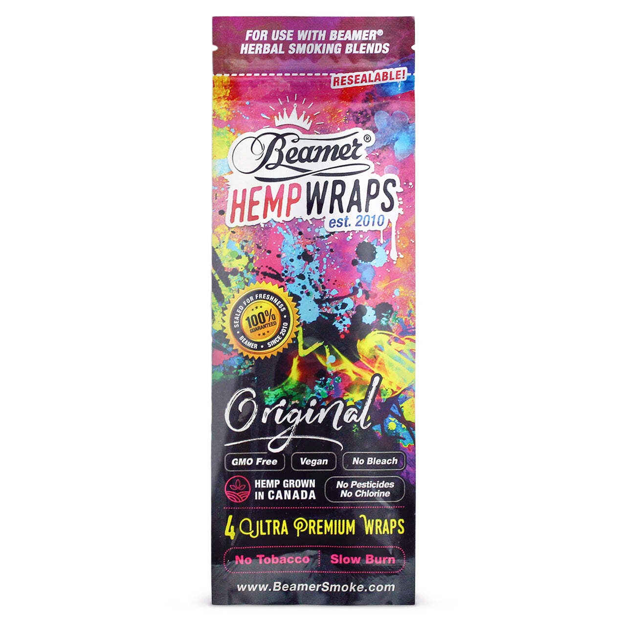 Beamer Vegan Wraps - 4 Packs