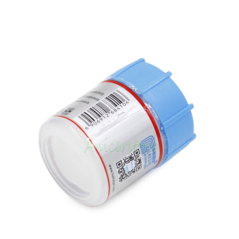 2pcs 20g PC CPU Heatsink VGA Silicone Compound Thermal Grease Paste White Color