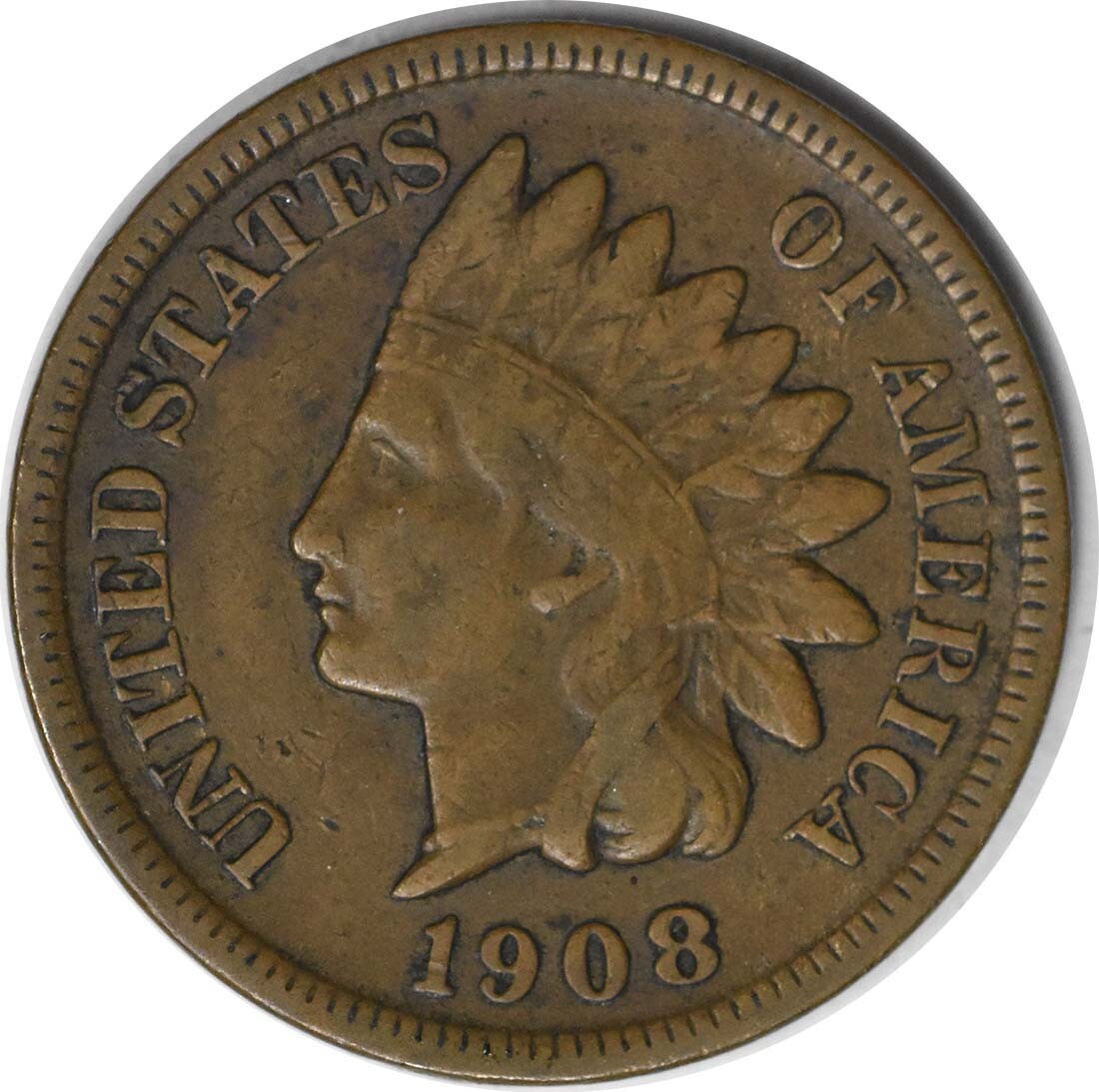 1908-S Indian Cent F Uncertified #338