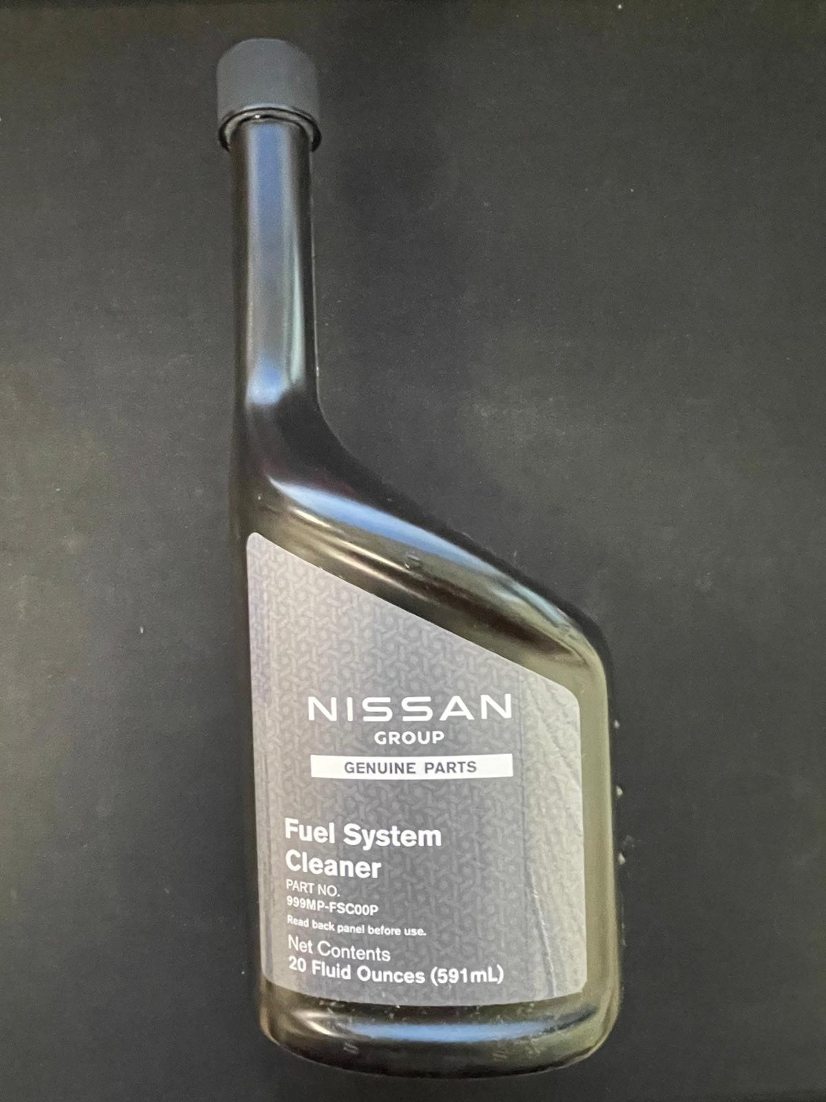 GENUINE OEM NISSAN Fuel System Cleaner 20-US OZ (999MP-FSC00P)