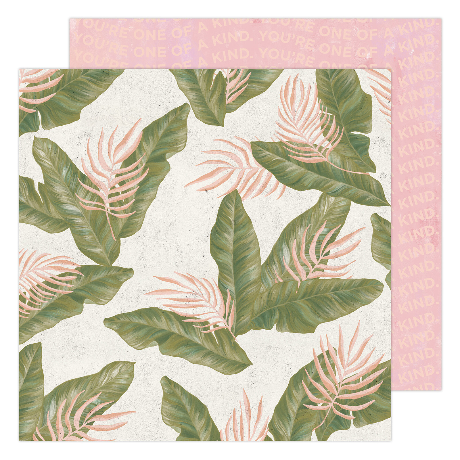 12x12 Double Sided Scrapbook Paper American Crafts Heidi Swapp 4 Sheets