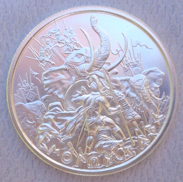 1 oz. 2023 MOLON LABE #4 Type IV BU rounds .999 fine silver
