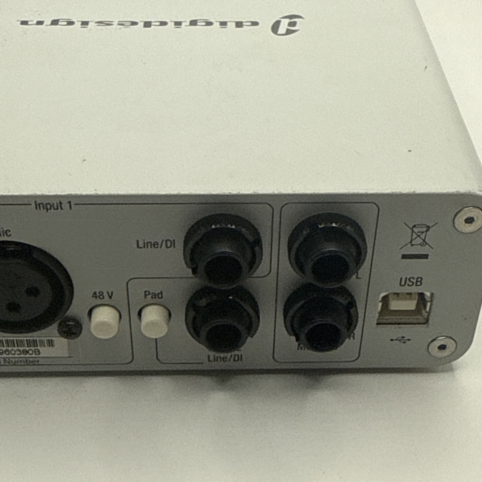 Digidesign Mbox 2 Mini USB Audio Interface – Unit Only – Used