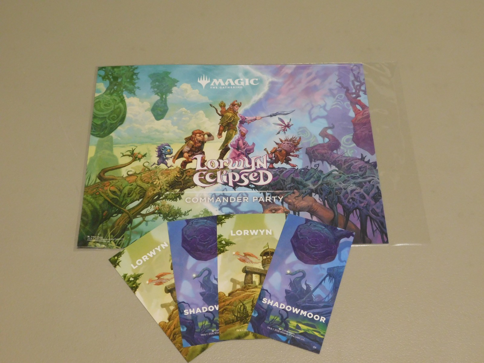 Magic the Gathering Commander Party Aids- Lorwyn Eclipsed