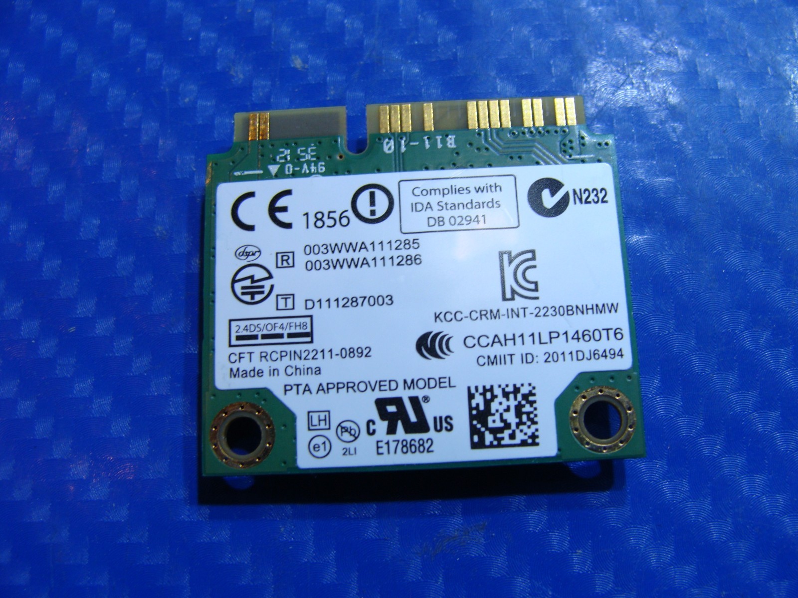ASUS G46VW-BHI5N43 14" Genuine Wifi Wireless Card 2230BNHMW 670290-001 ER*