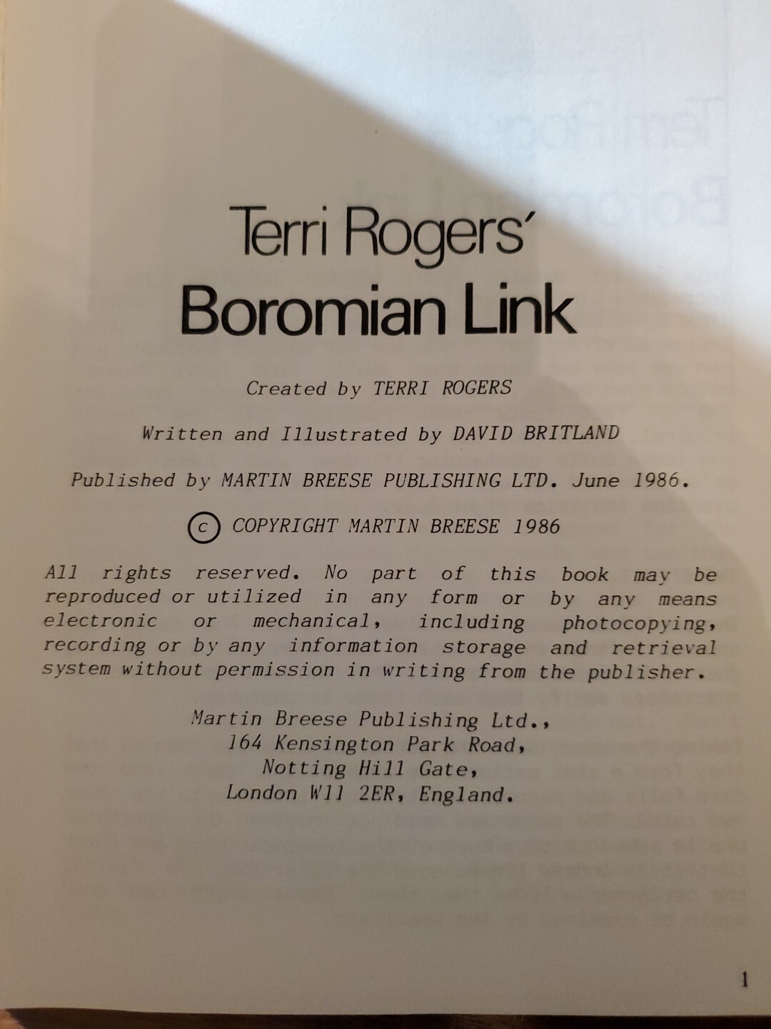 Terri Rogers Boromian Link