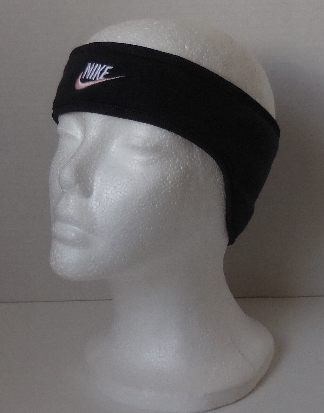 Nike Club Fleece Headband Running Girl Black/Vast Grey/Pink Foam