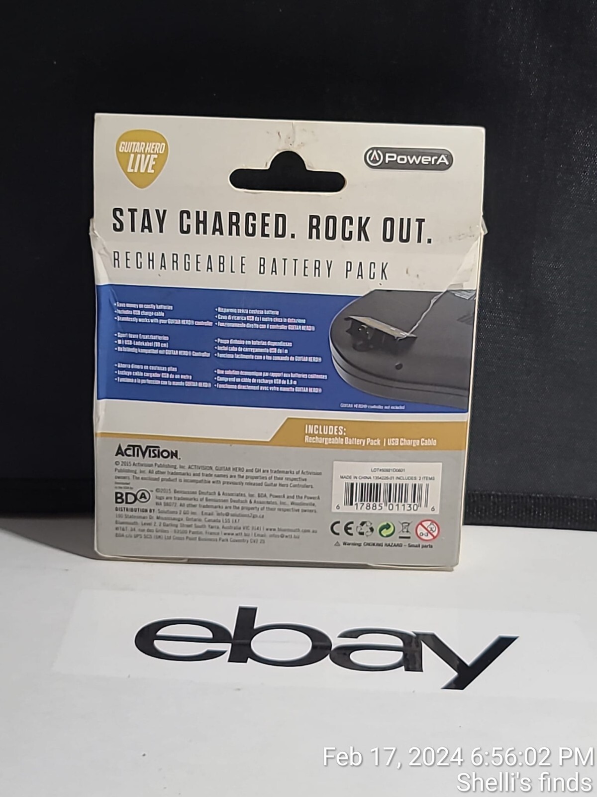 NEW GUITAR HERO LIVE RECHARGEABLE BATTERY PACK