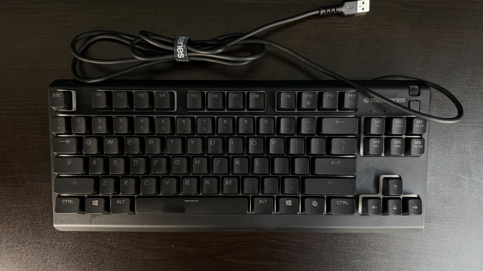 BLACK SteelSeries Apex 3 TKL Wired RGB Keyboard