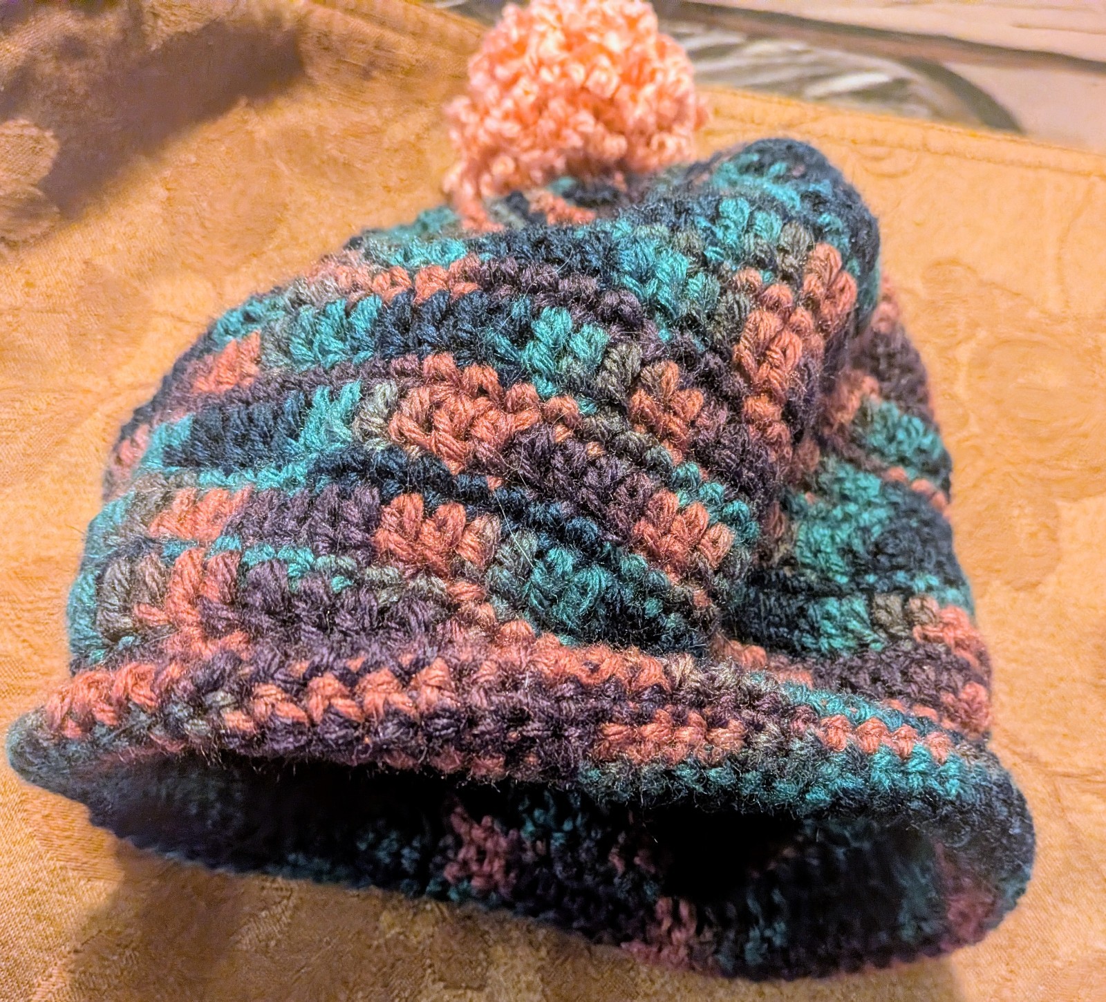 4 (One Of a Kind) Handmade Crocheted, Children's Hats