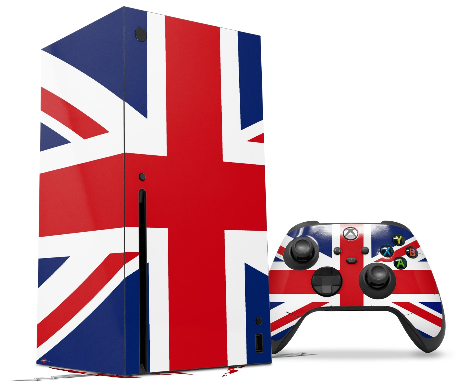 Skin Set for XBOX Series X Union Jack 02