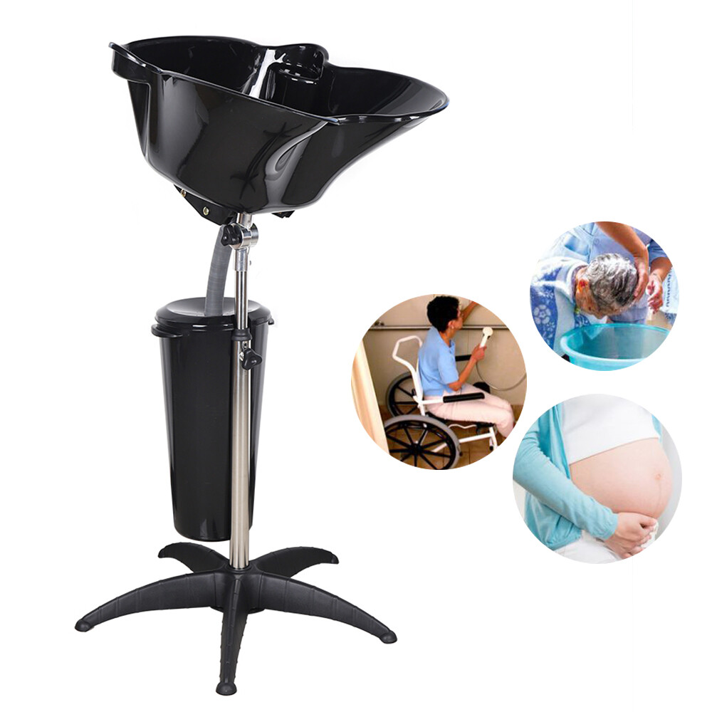 Portable Shampoo Bowl Basin Hair Sink Barber Salon Beauty Treatment Equipment