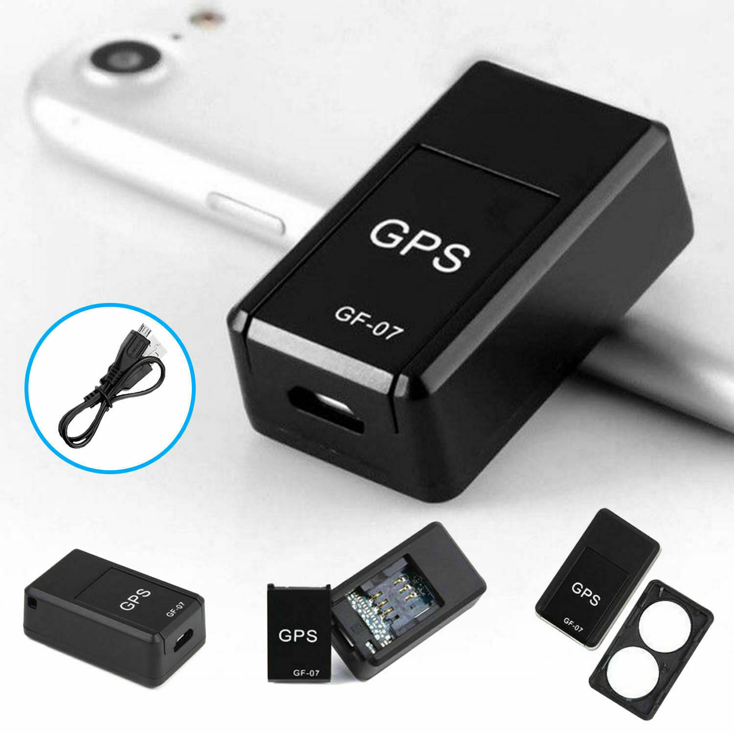 Magnetic Mini GPS Real Time Car Locator Tracker GSM/GPRS Tracking US GF07