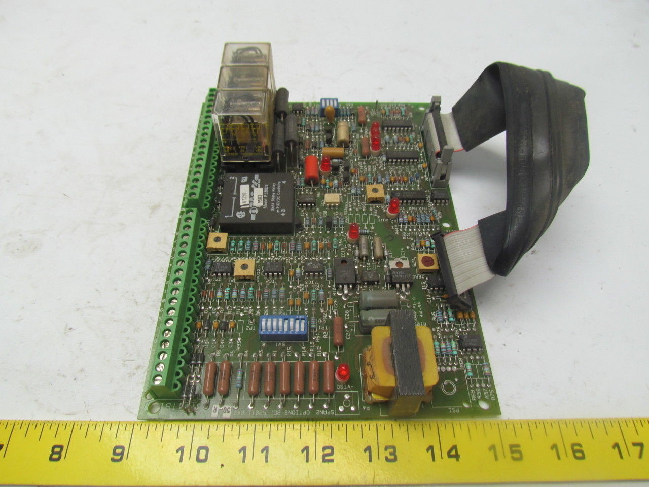 Span 2 52011-040-50R Options Board PCB circuit board