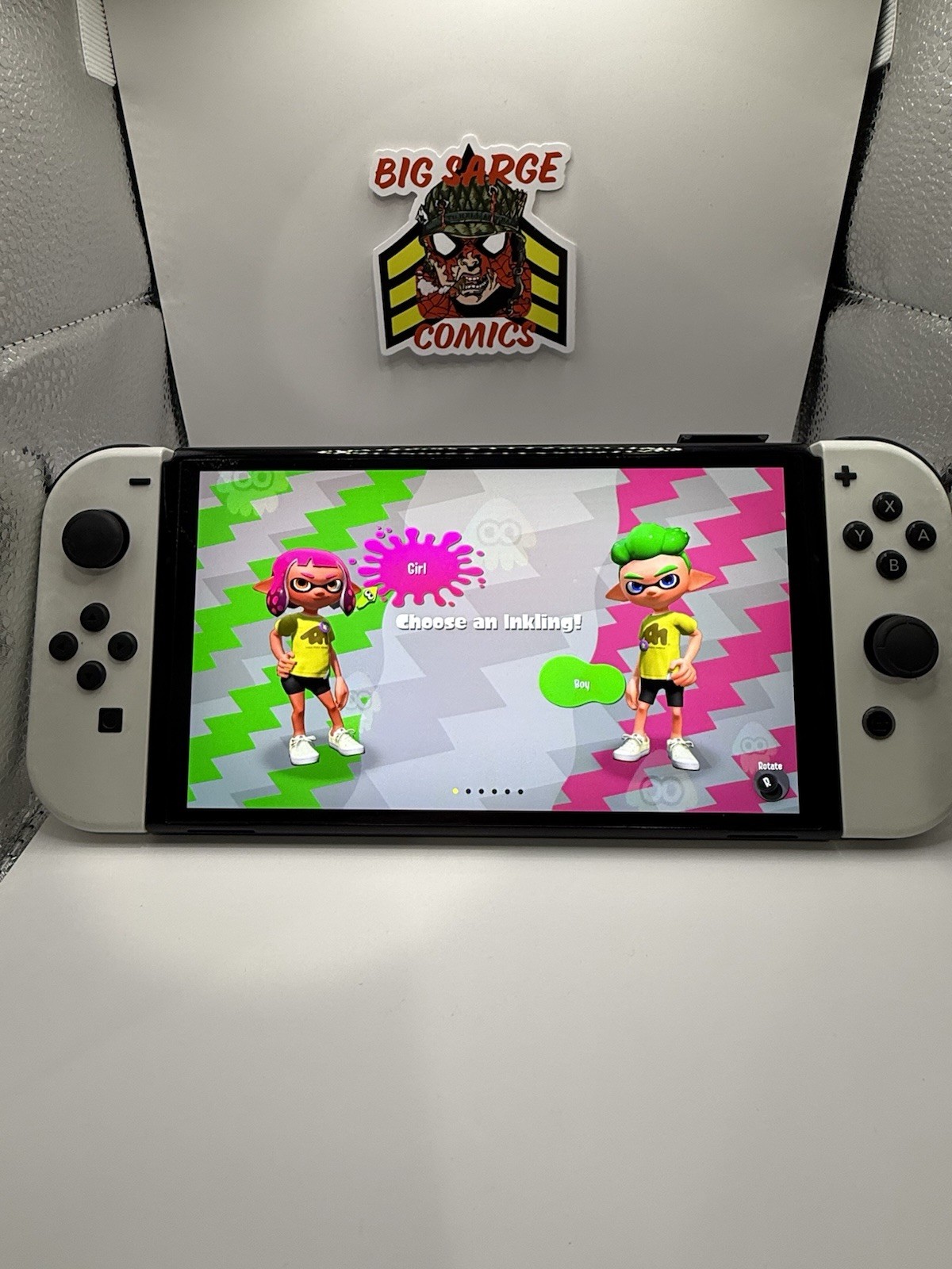 Nintendo Switch OLED White Bundle Multiple Items