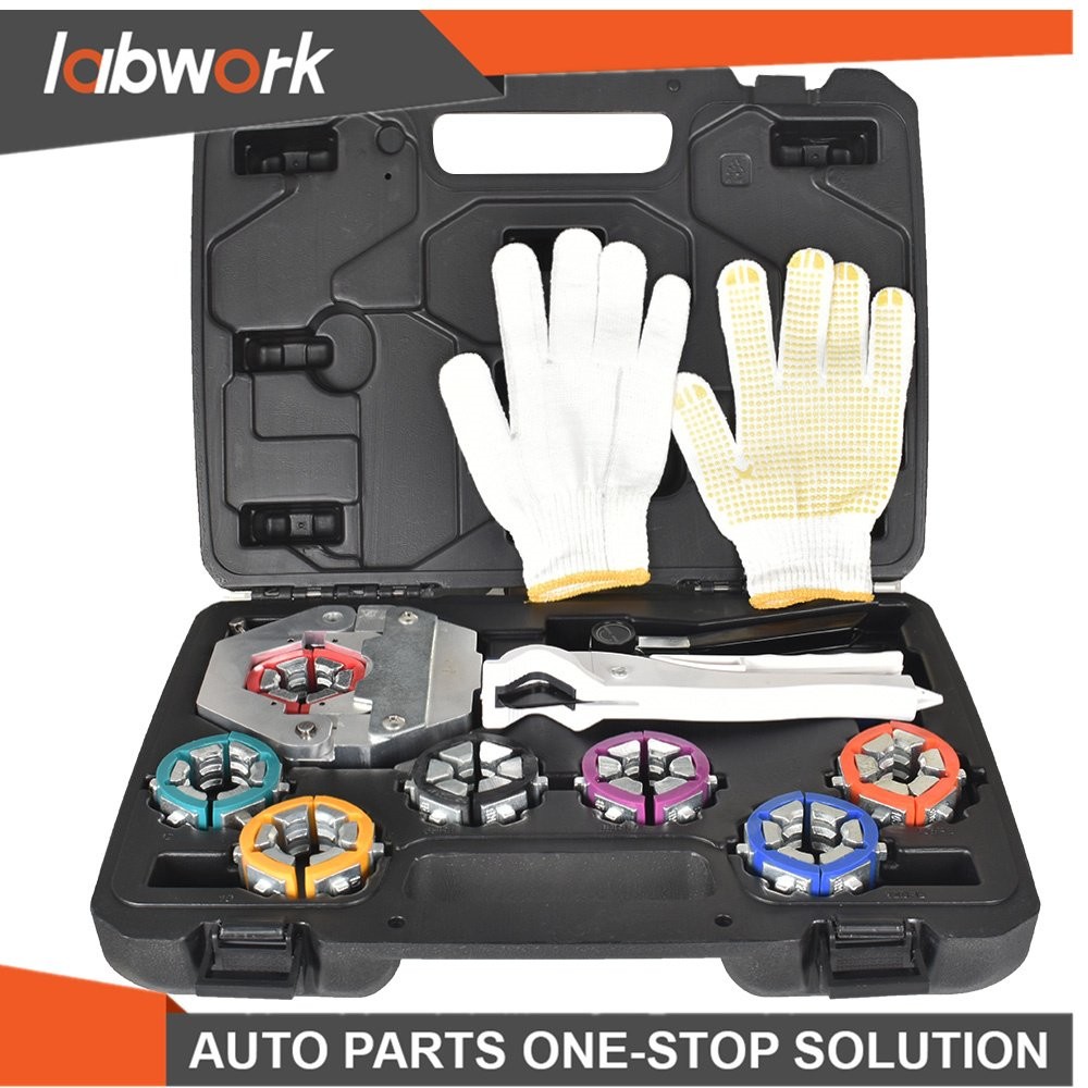 Labwork Hydraulic Crimper A/C Set IG-71500 A/C Hose Crimper A/C Crimping Tool