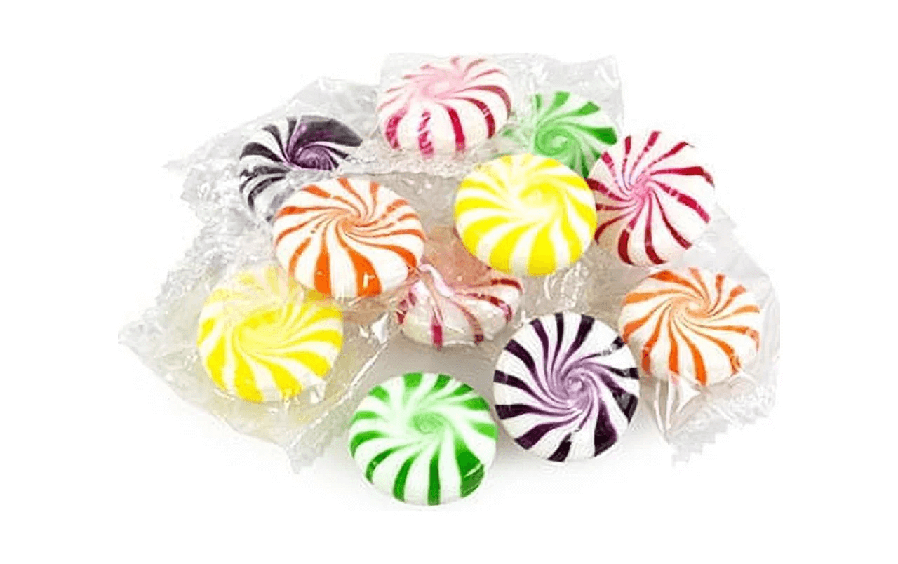 Assorted Fruit Starlights - Individually Wrapped Candy - by NY Spice - FREE SHIP