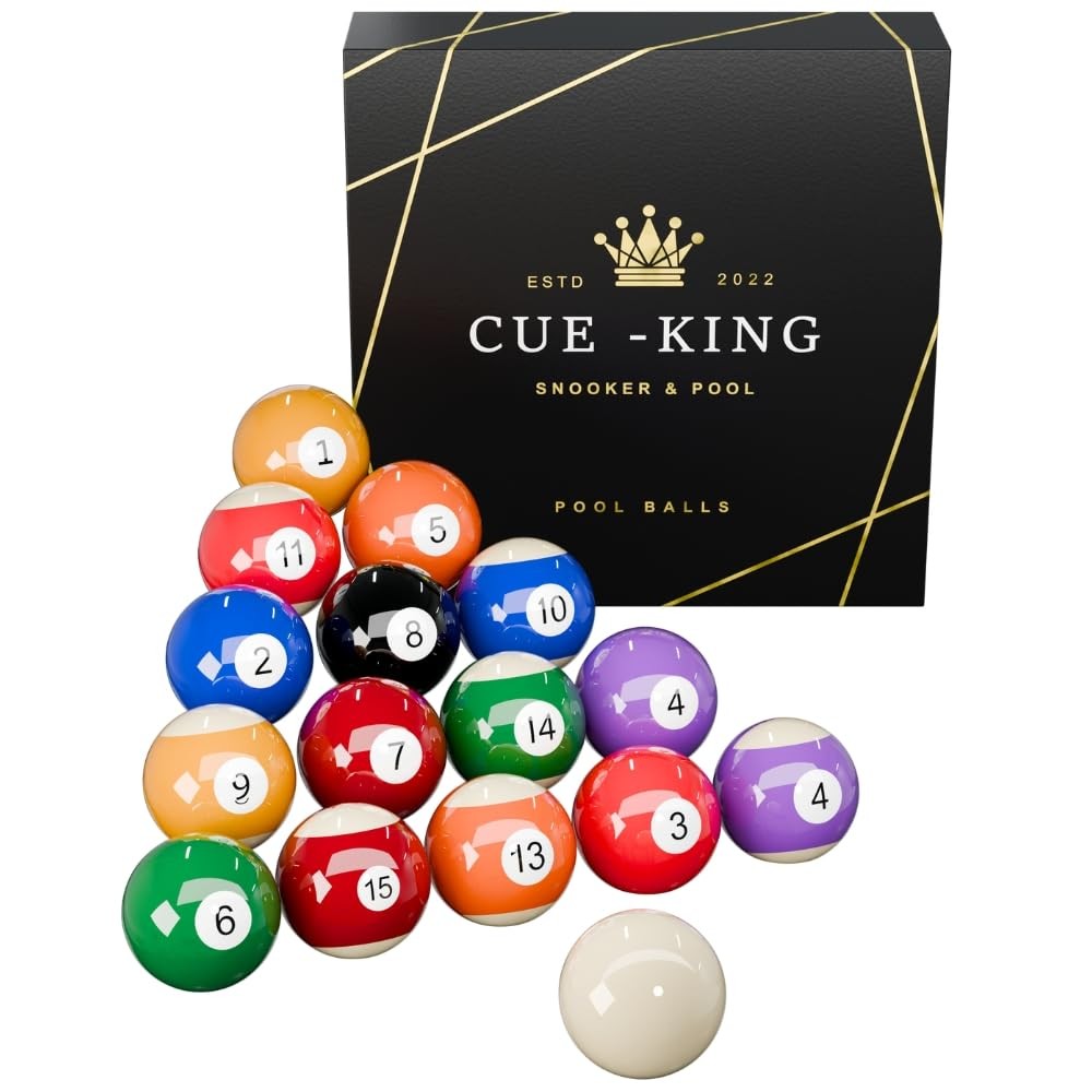 AA Grade Billiard Pool Balls Set 21/4 Inch Regulation Size Premium Accessory
