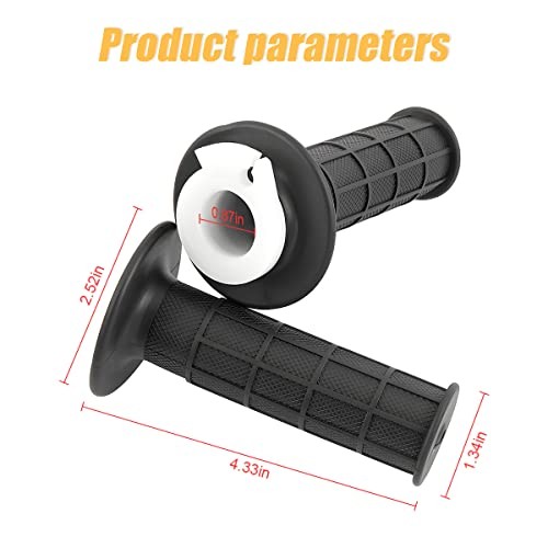 Throttle Handle Grip Cable, 47Inches Fuel Seat Handle Throttle Cable Throttle
