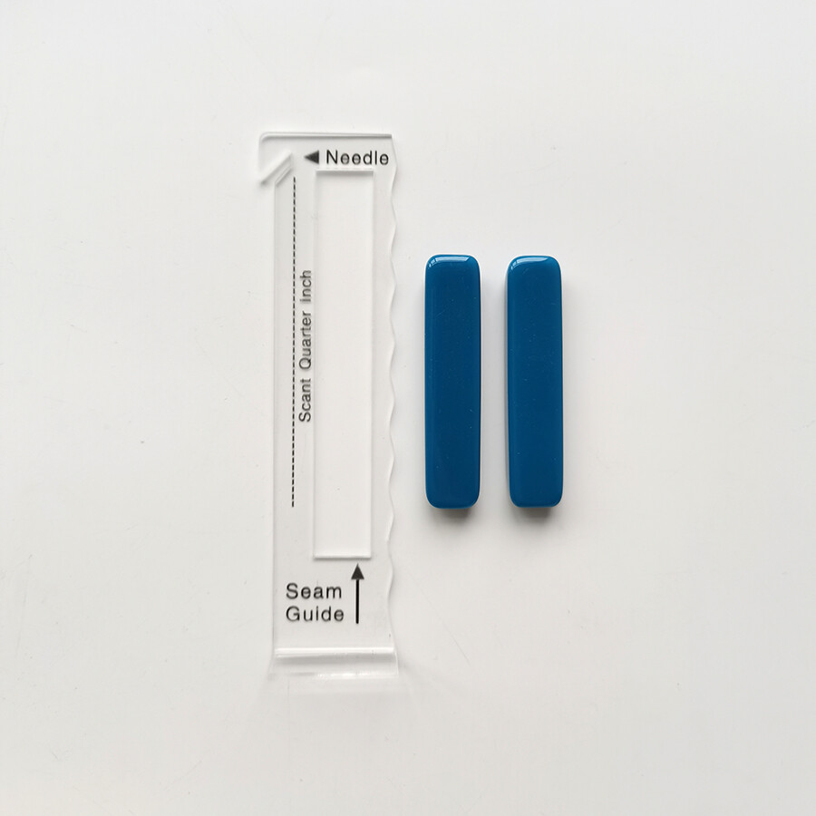 3pcs/set Precise Alignment Seam Guide Fixture (4.61 * 1.18in) and 2 Seam Guides