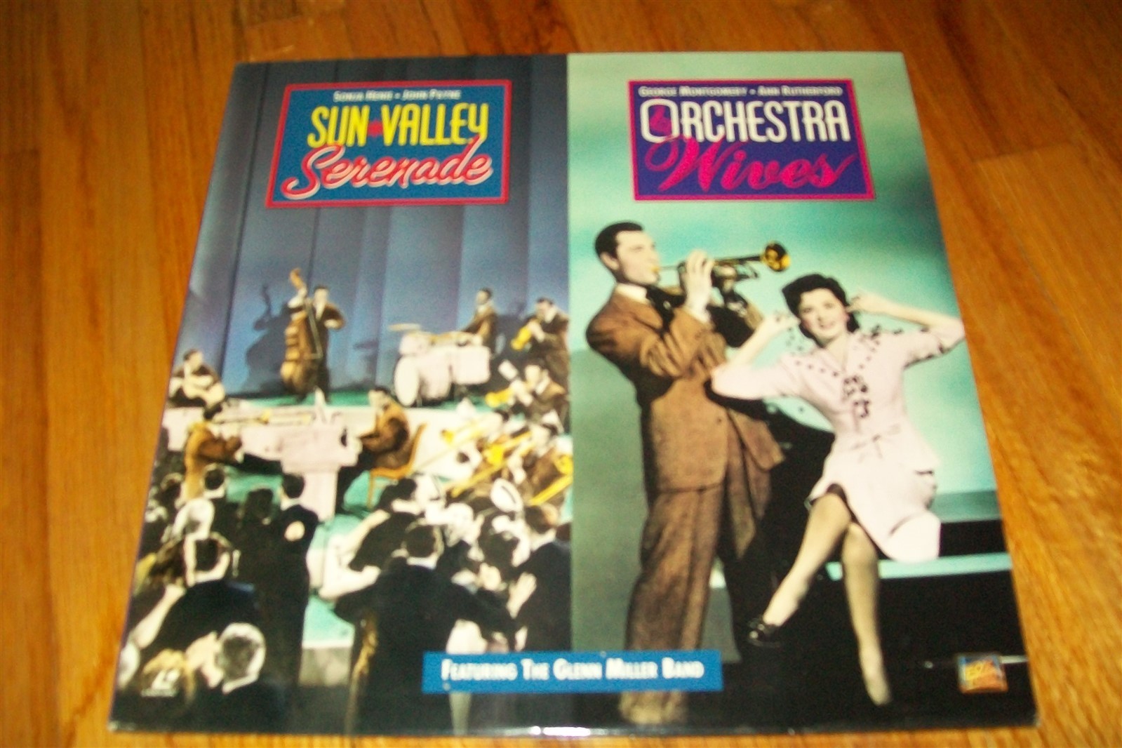 SUN VALLEY SERENADE and ORCHESTRA WIVES 2-Laserdisc LD EXCELLENT CONDITION RARE!