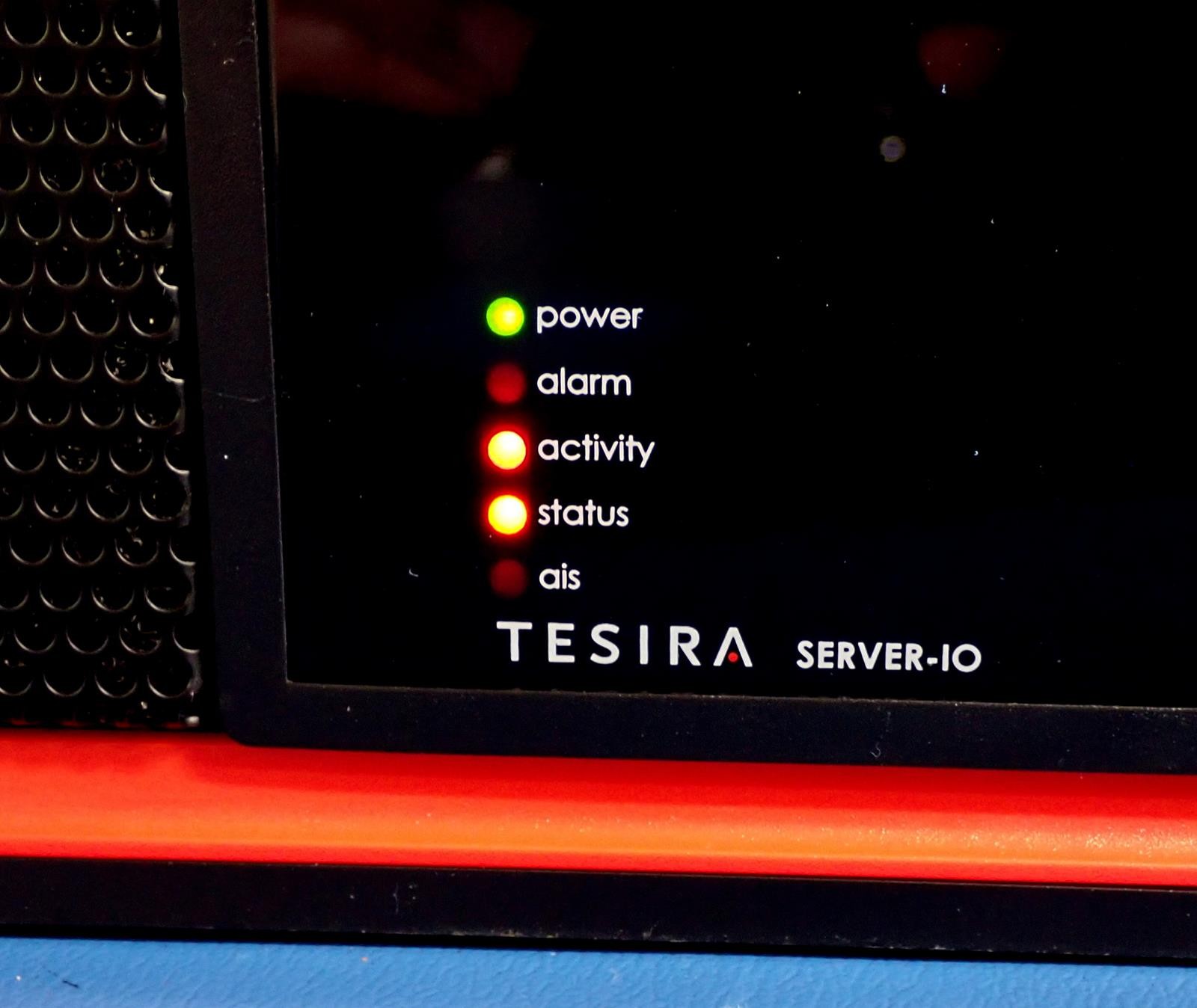 BIAMP TESIRA SERVER-IO Digital Audio Server Network Server SEC-4 SVC-2 AVB-1