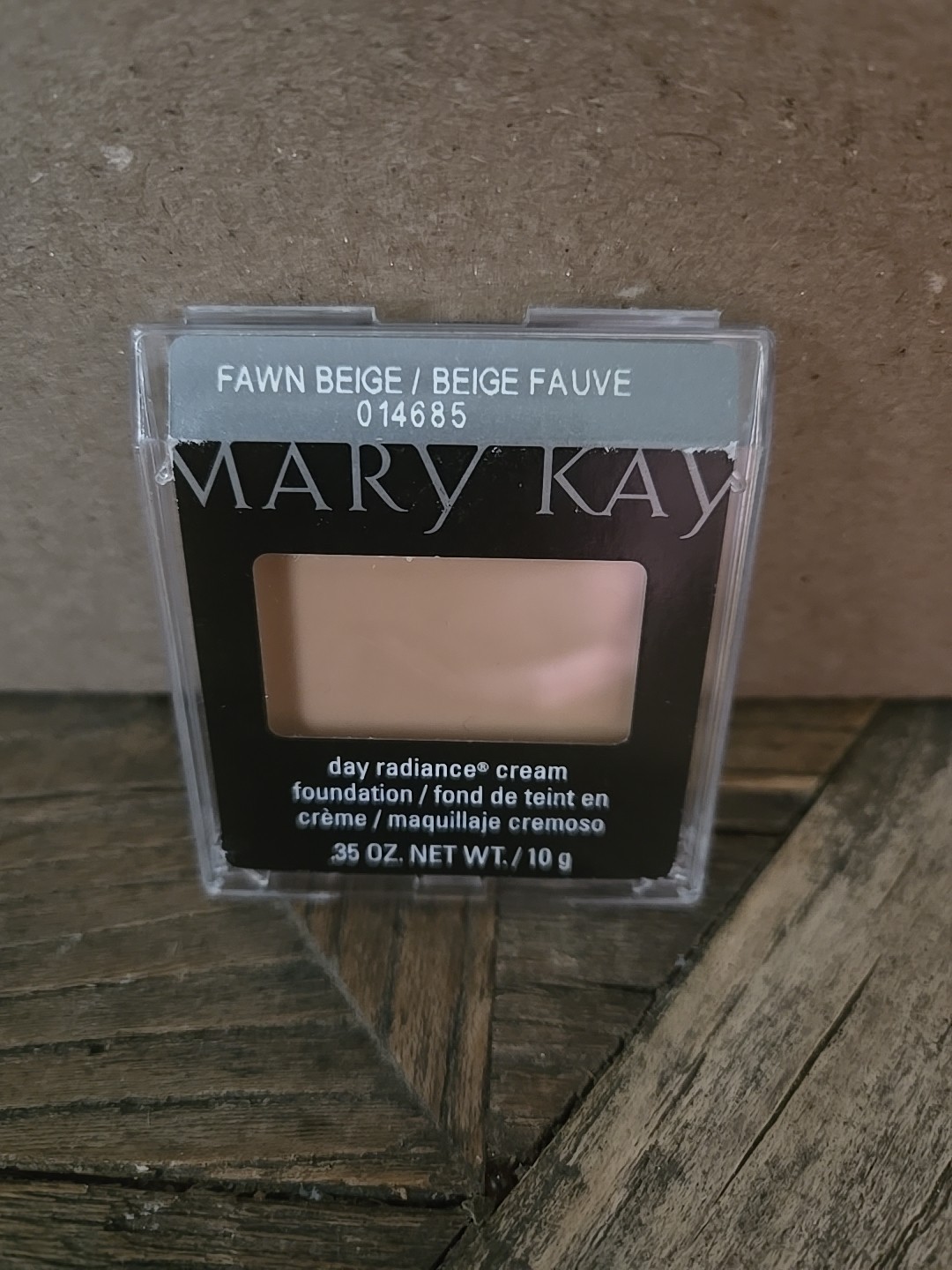 Mary Kay Day Radiance Cream Foundation Fawn Beige .35 Oz RARE DISCONTINUED NOS