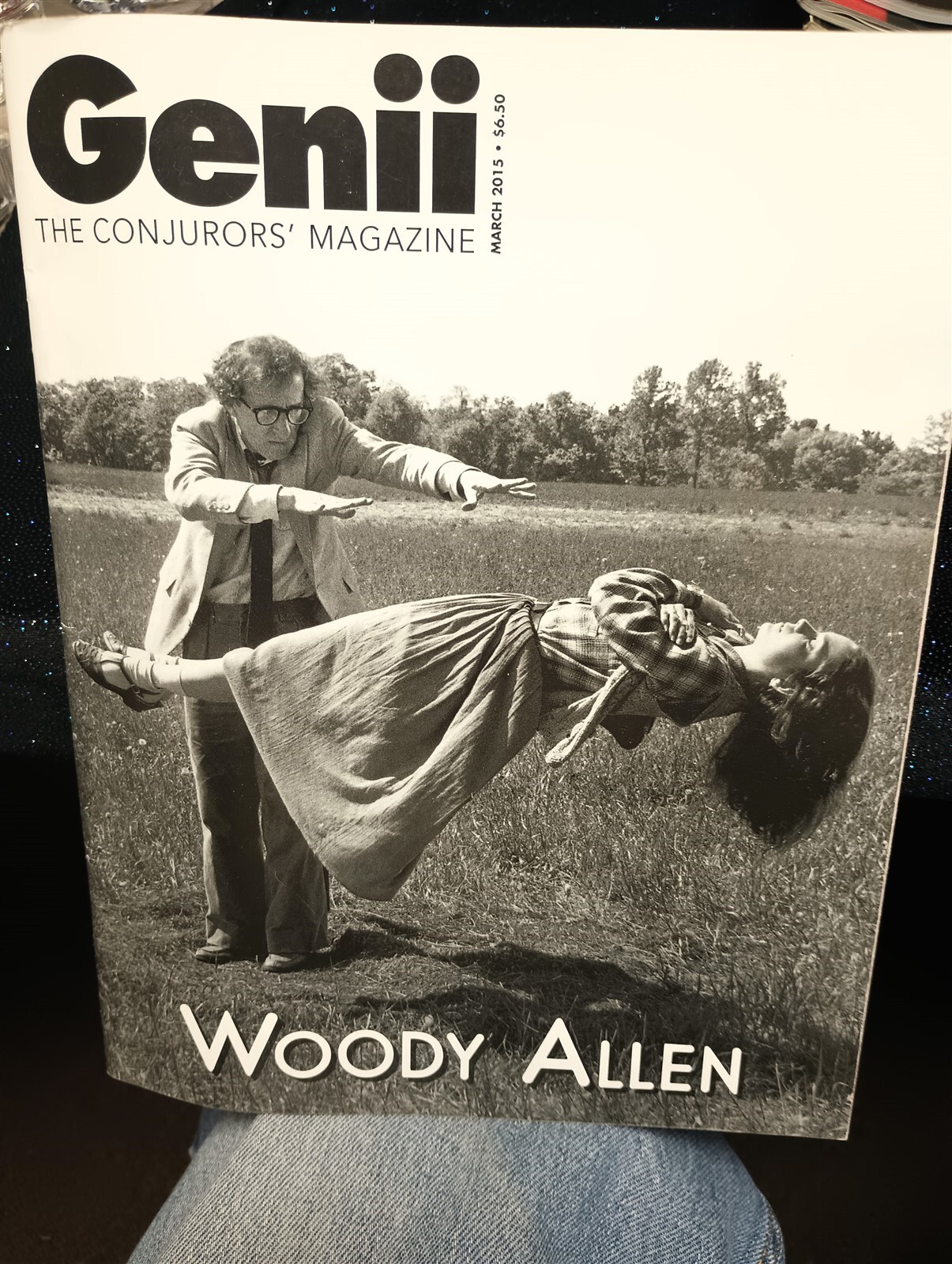 Woody Allen Genii Magazine Issue March 2015