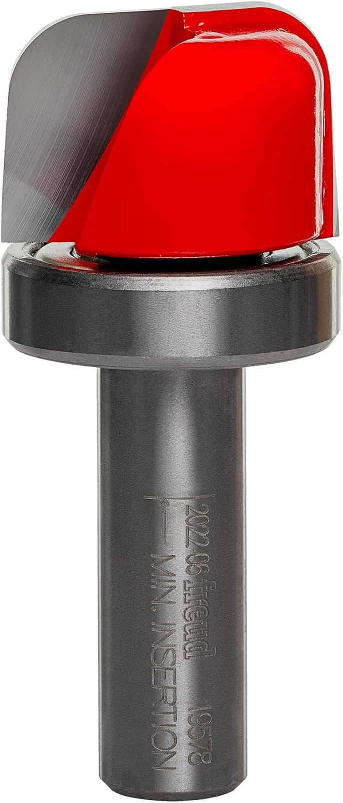 19-578: 1/4" Radius Dish Carving Bit with 1/2" Shank, 1-1/8" Overall Diameter