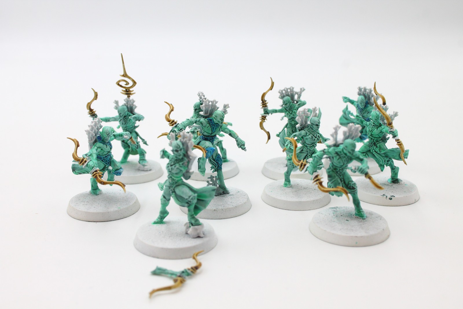 Used Warhammer AoS Idoneth Deepkin: Namarti Reavers (10)