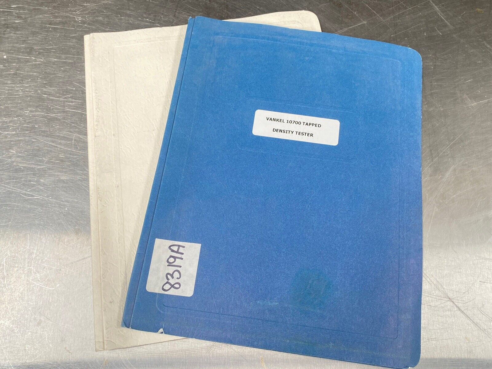 Varian Tapped Density Tester 2006 - Users Manual / Instructions Book