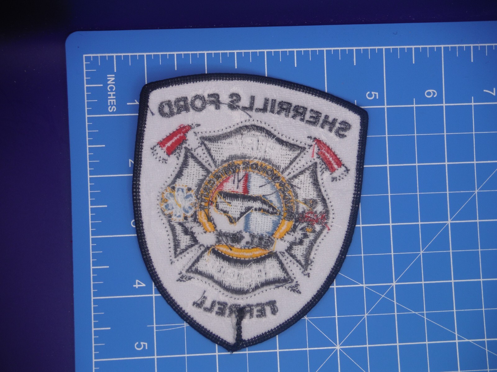 Sherrills Ford North Carolina Terrell Fire Rescue patch