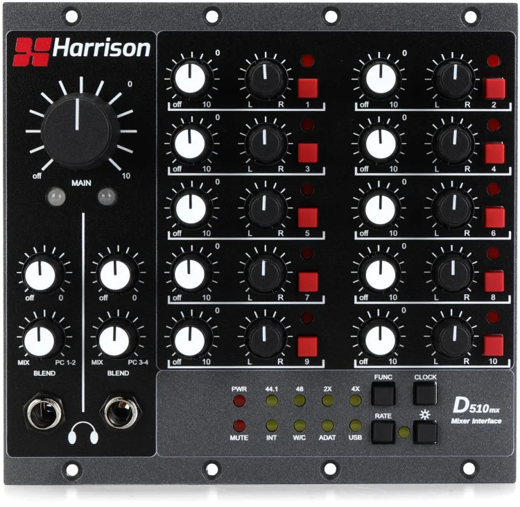 Harrison Audio D510mx Mixer Interface Module for Harrison Audio D510 500 Series