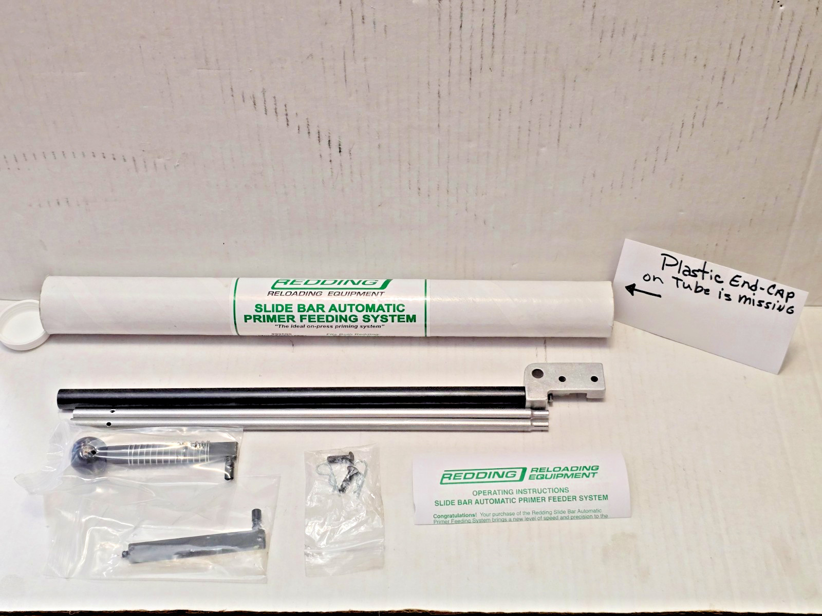 99600 REDDING SLIDE BAR AUTO PRIMER FEEDER FOR T-7, BIG BOSS & BIG BOSS 2 - NEW