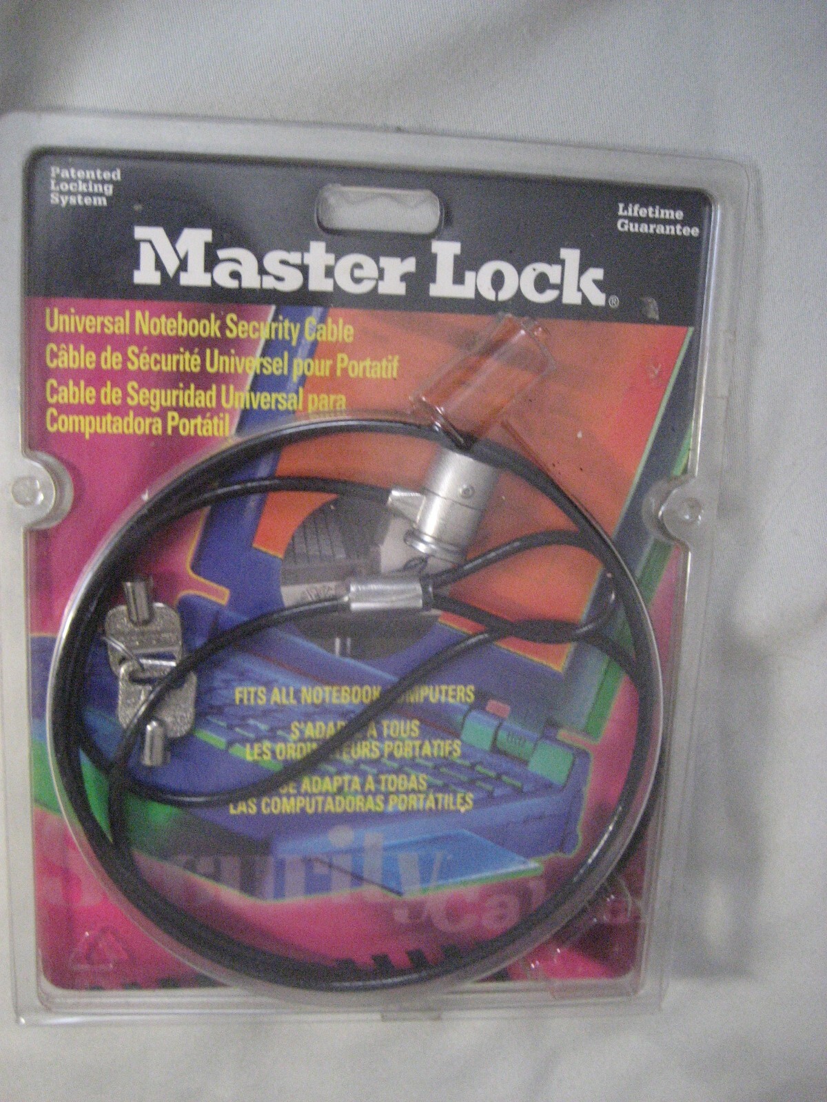 Master Lock 64032 Universal Notebook Security Cable New/Other