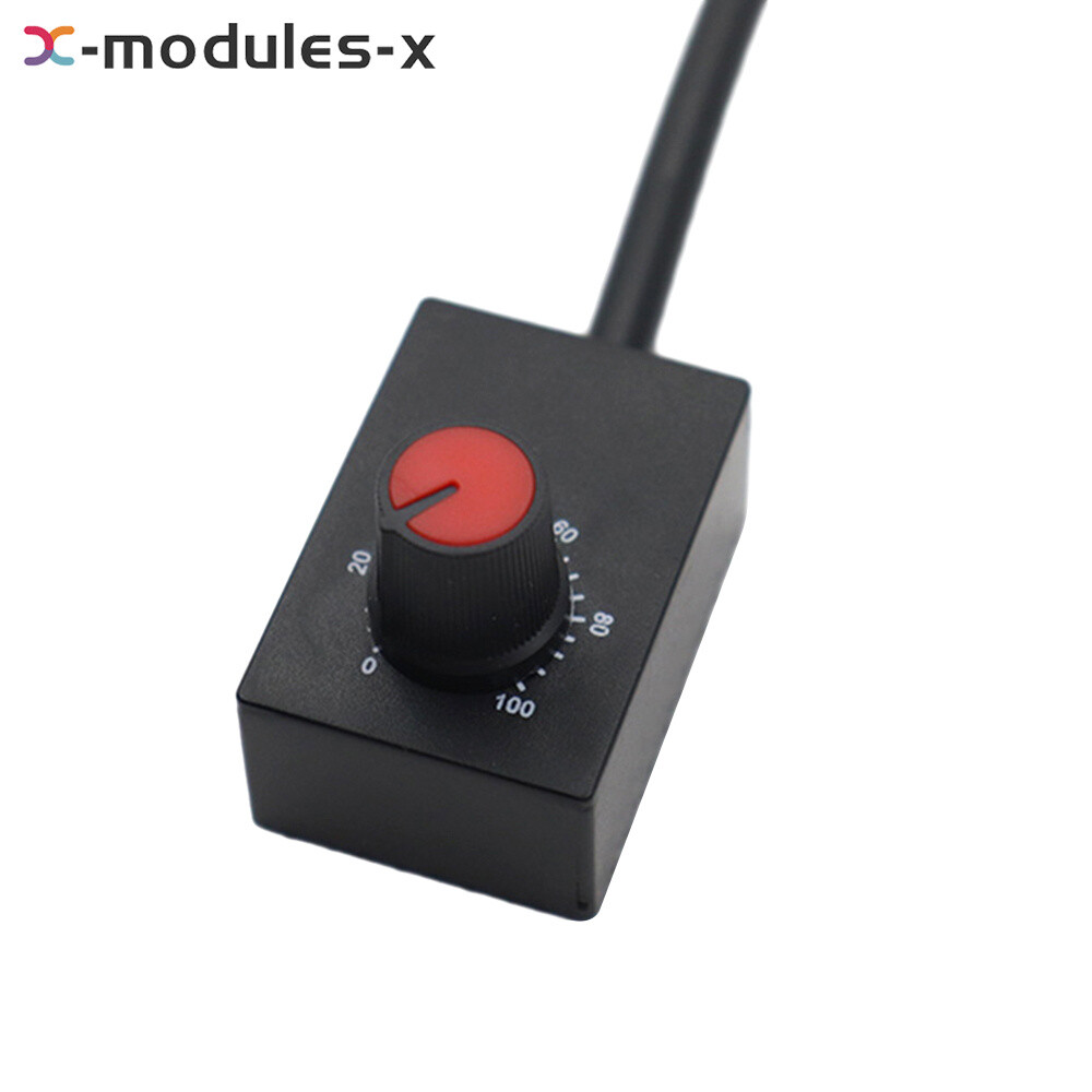 DC0-10V 1-10V Knob Dimmer 0-100% Scale Electronic Potentiometer for Dimmable LED