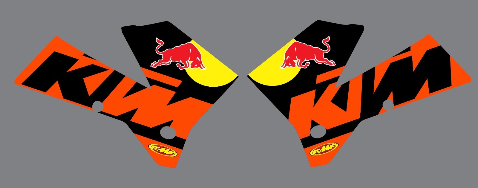 Shroud Graphics for 2005-2006 KTM SX 125-250 sxf 250-450 Decal
