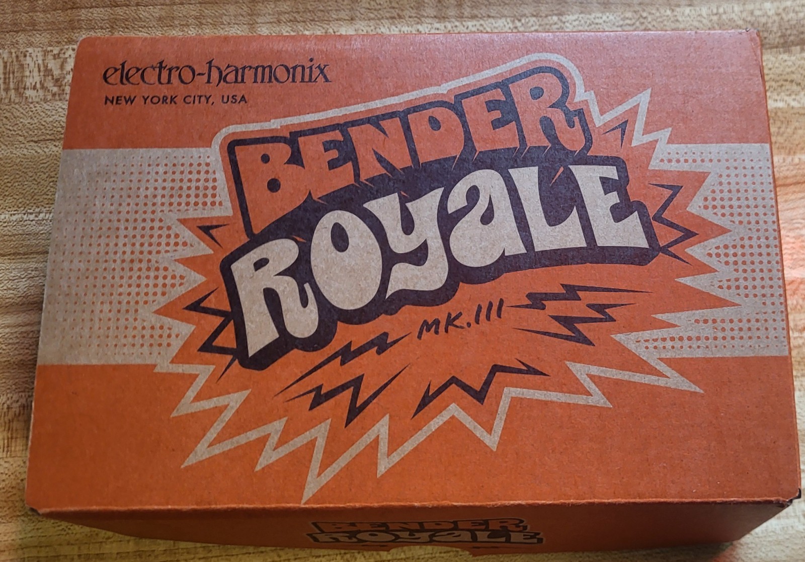 Electro-Harmonix Bender Royale Germanium Fuzz Pedal - Open box
