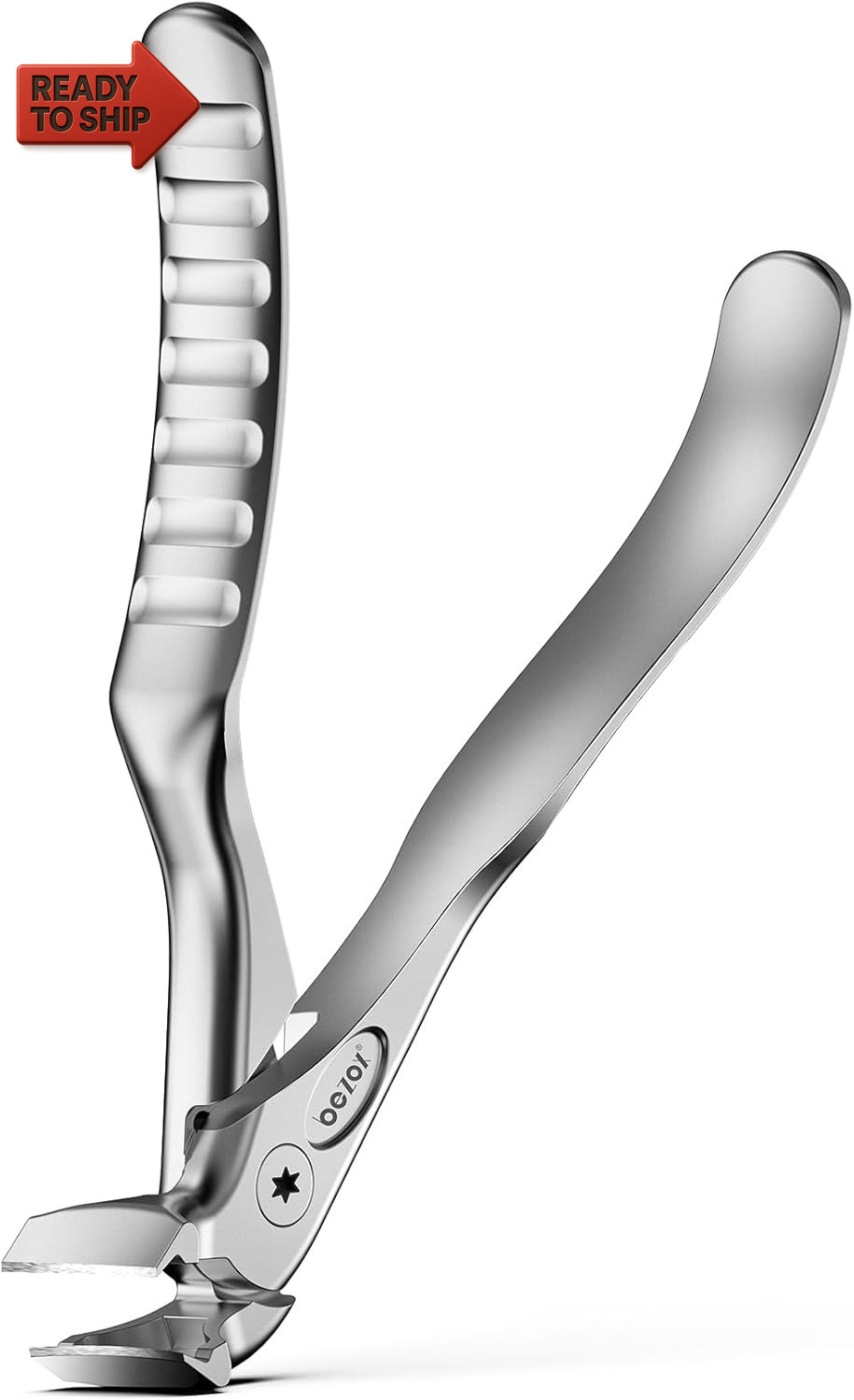 Toenail Clippers for Seniors – Upgraded Long Handled Curved Head Toe Nails Clip