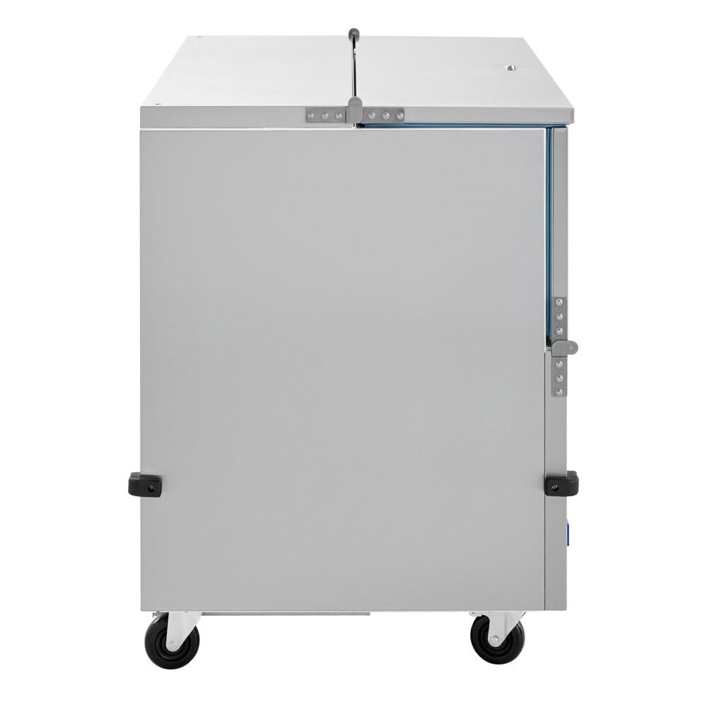 Central Exclusive 69K-144 49" W School Milk Cooler, Single Access, Cold Wall